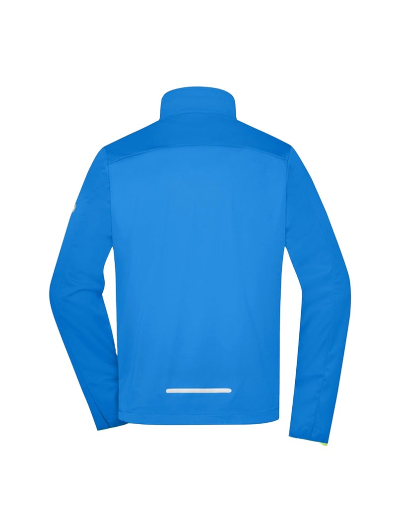 James and Nicholson - Veste softshell sports Bleu Jaune Bleu - Kiabi