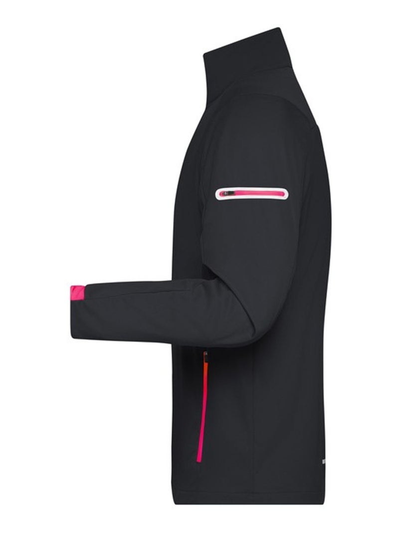 James and Nicholson - Veste softshell sports Noir - Kiabi