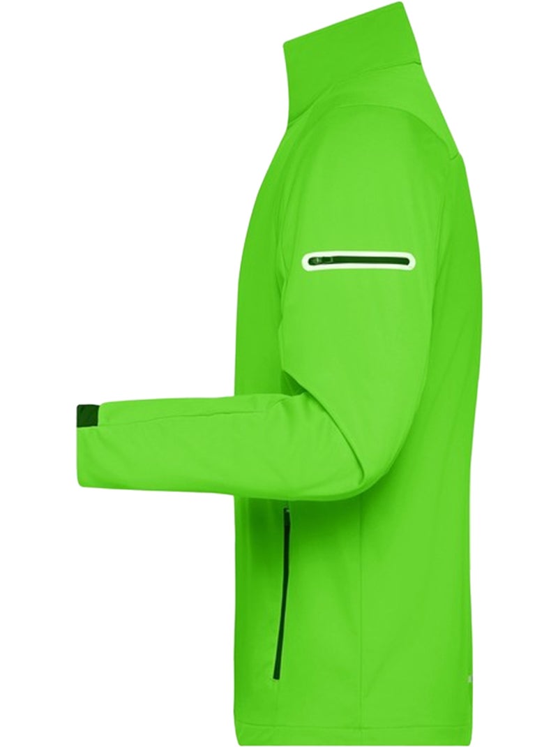 James and Nicholson - Veste softshell sports Vert fluo - Kiabi