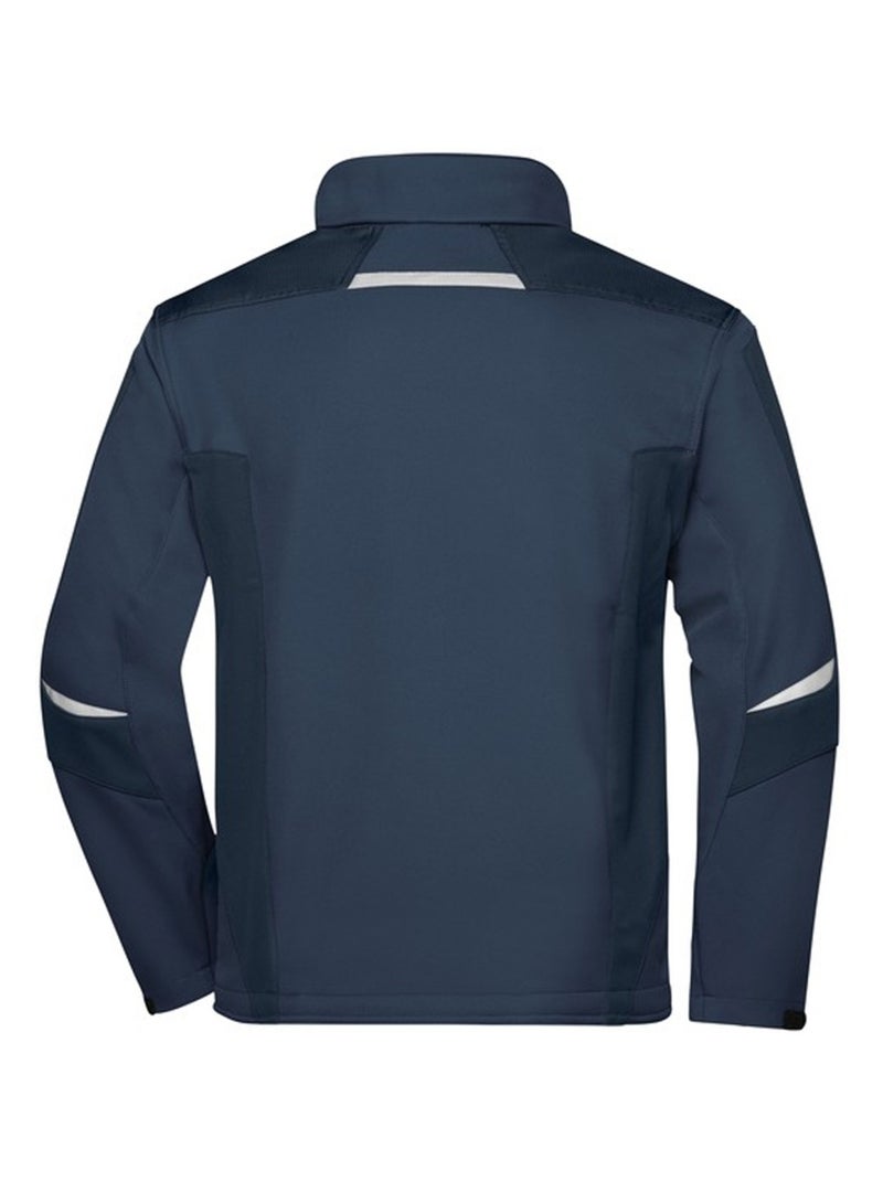 James and Nicholson - Veste softshell STRONG Bleu marine - Kiabi