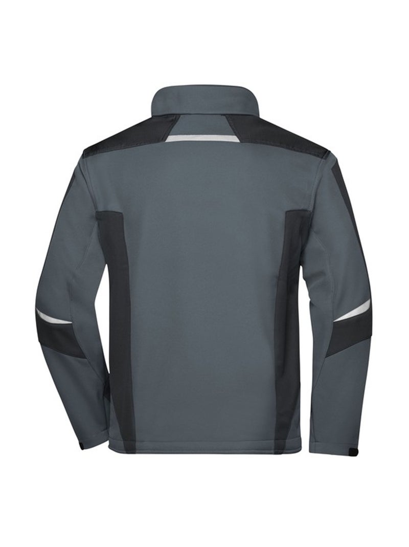 James and Nicholson - Veste softshell STRONG Carbone - Kiabi