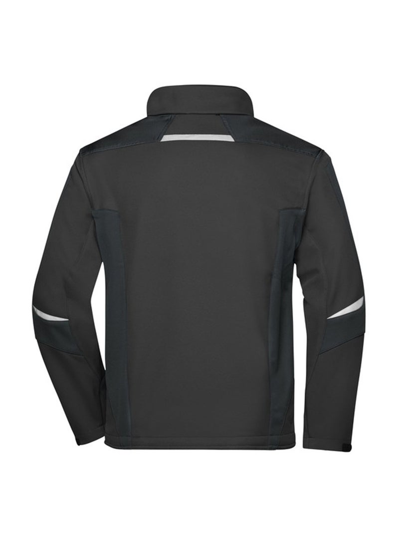 James and Nicholson - Veste softshell STRONG Noir - Kiabi