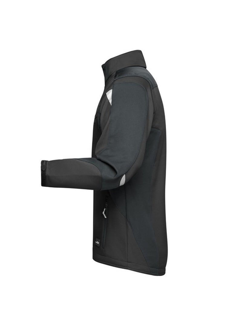 James and Nicholson - Veste softshell STRONG Noir - Kiabi