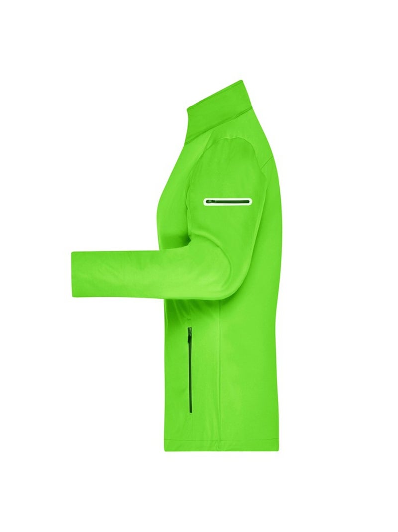 James and Nicholson - Veste softshell Vert fluo - Kiabi