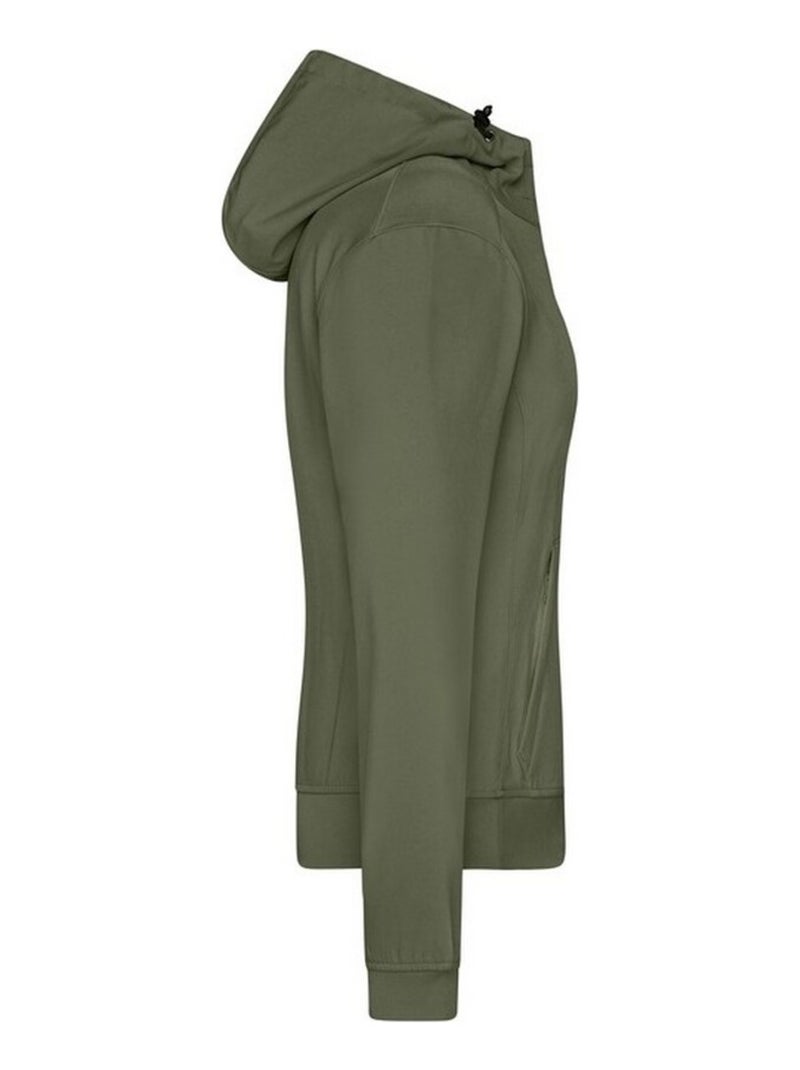 James and Nicholson - Veste softshell Vert olive - Kiabi