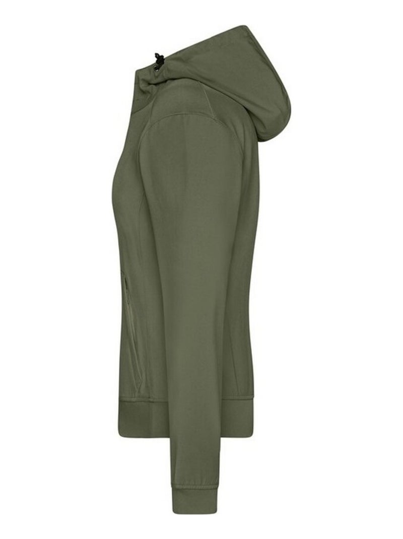 James and Nicholson - Veste softshell Vert olive - Kiabi