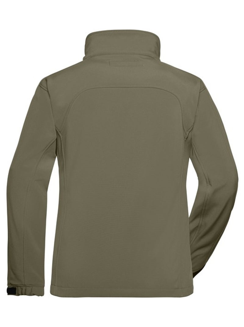 James and Nicholson - Veste softshell Vert olive - Kiabi