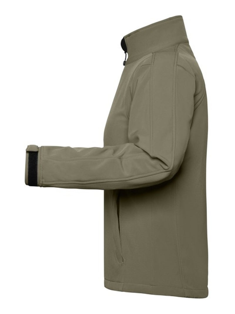 James and Nicholson - Veste softshell Vert olive - Kiabi
