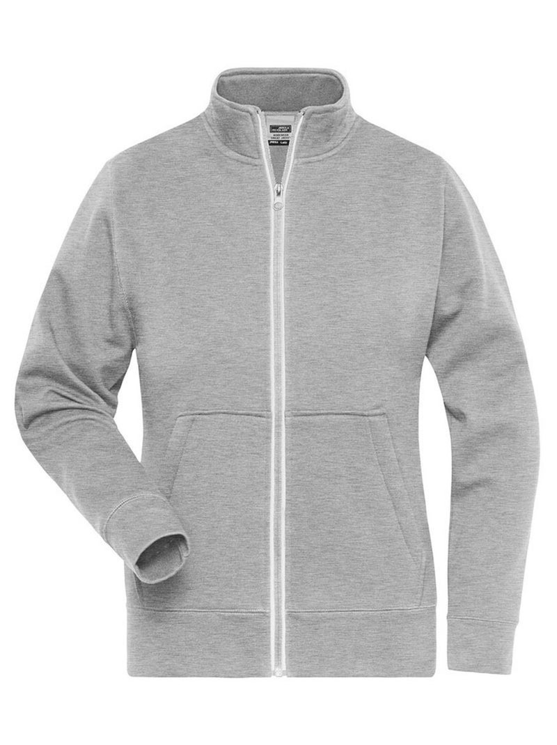 James and Nicholson - Veste SOLID Gris chiné - Kiabi