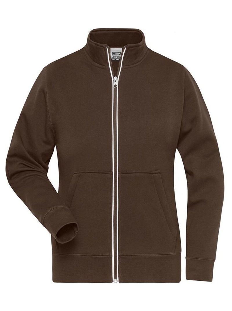 James and Nicholson - Veste SOLID Marron - Kiabi