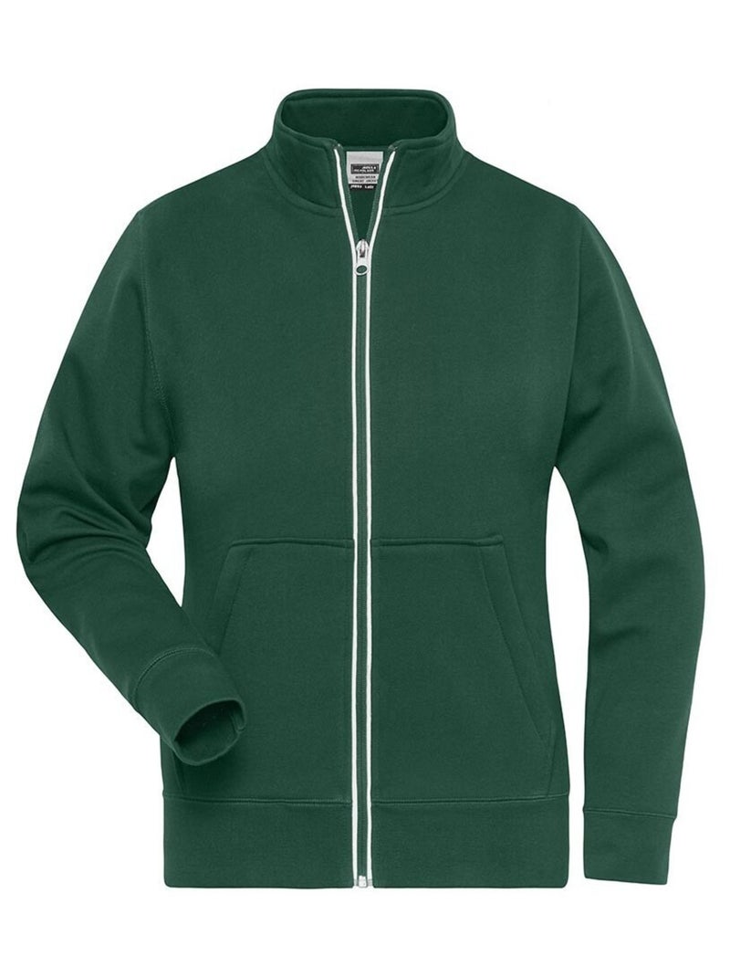 James and Nicholson - Veste SOLID Vert foncé - Kiabi