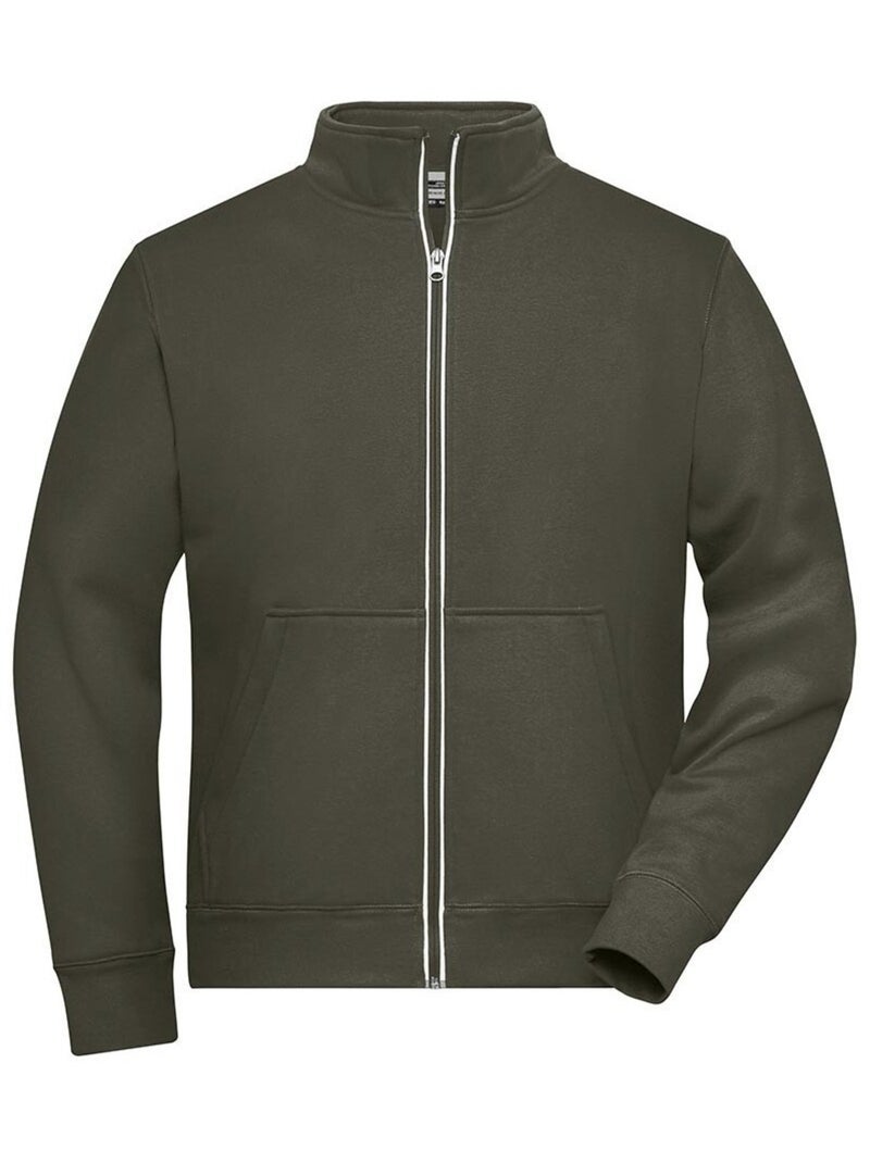 James and Nicholson - Veste SOLID Vert olive - Kiabi