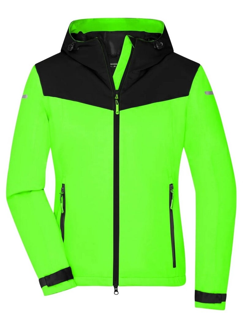 James and Nicholson - Veste Vert fluo - Kiabi
