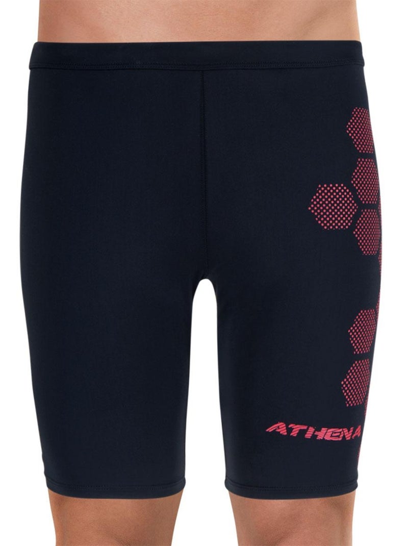 Jammer de bain homme Sport serigraphie Noir - Kiabi