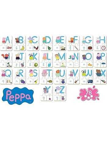 J'apprends l'alphabet : Peppa Pig