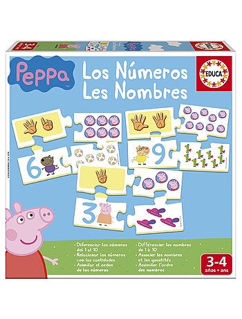 J'apprends les nombres : Peppa Pig