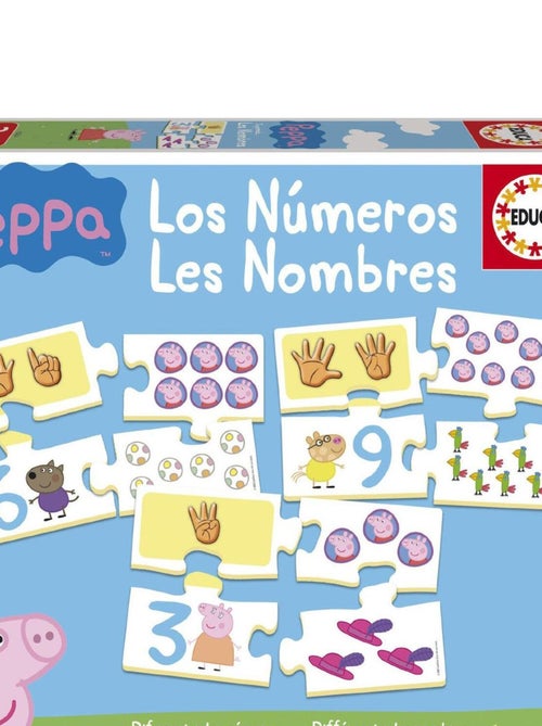 J'apprends les nombres : Peppa Pig - Kiabi