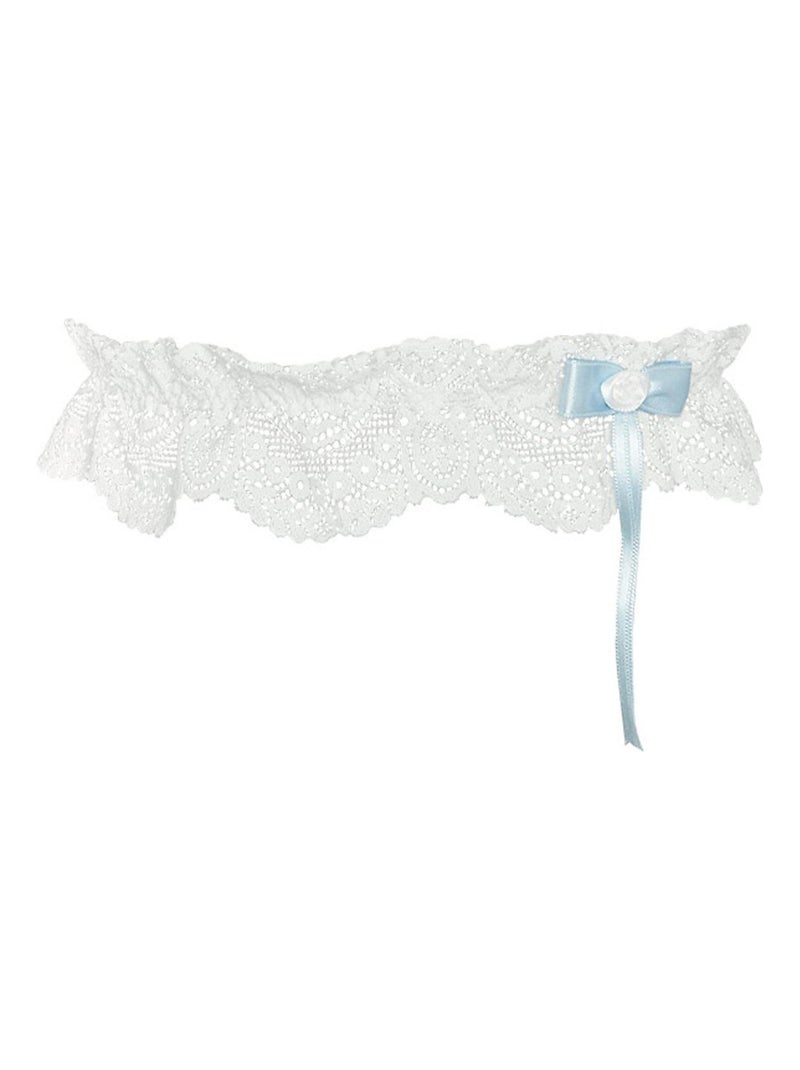 Jarretière Matilda mariage Ecru - Kiabi