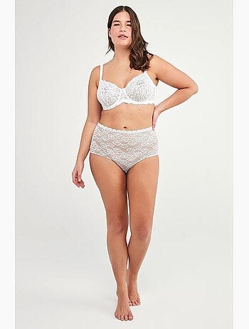 Jasmine gainant en dentelle grande taille penti