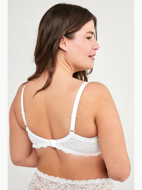 Jasmine gainant en dentelle grande taille penti - Kiabi Jasmine gainant en dentelle grande taille penti - Kiabi