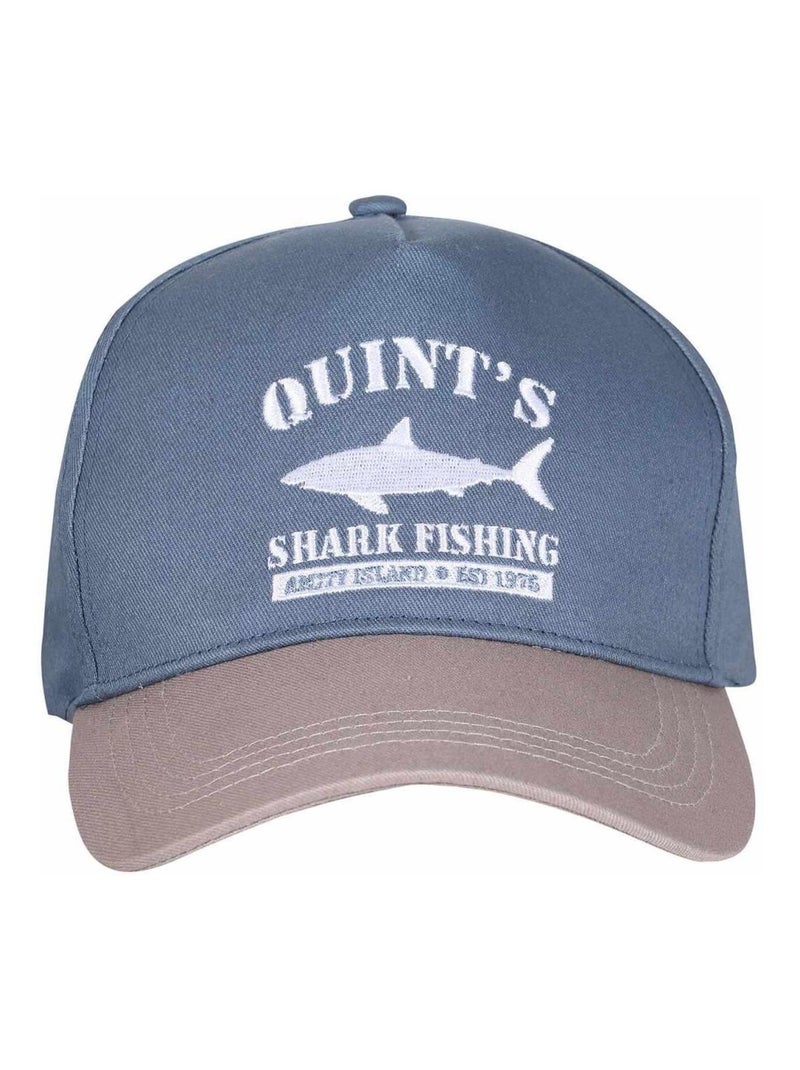 Jaws - Casquette de baseball QUINTS SHARK FISHING Bleu - Kiabi