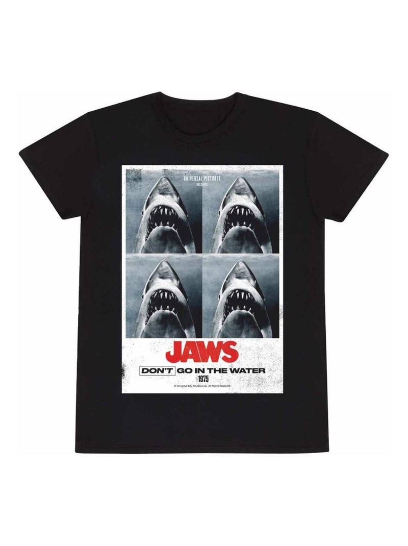 Jaws - T-shirt DON´T GO IN THE WATER Noir - Kiabi
