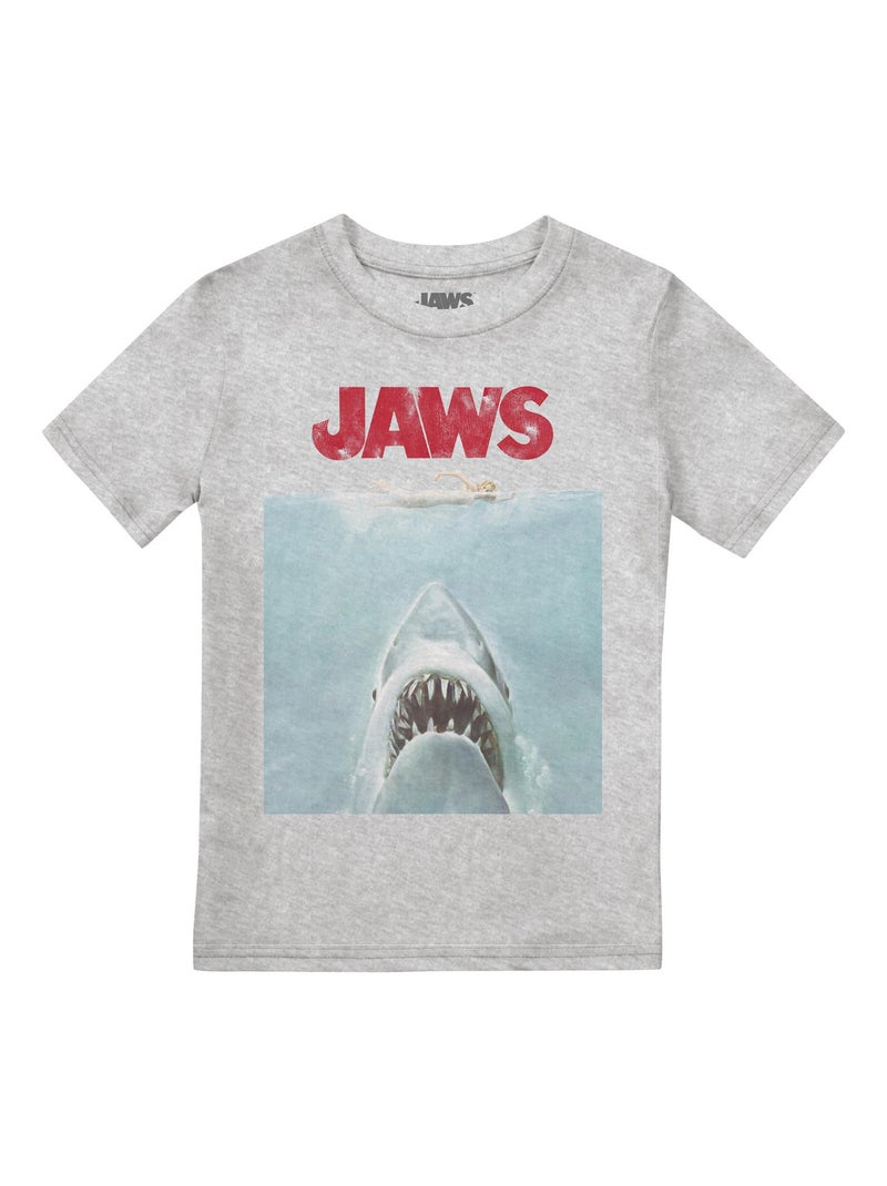 Jaws - T-shirt Gris chiné - Kiabi