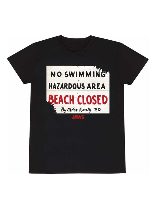 Jaws - T-shirt NO SWIMMING - Kiabi