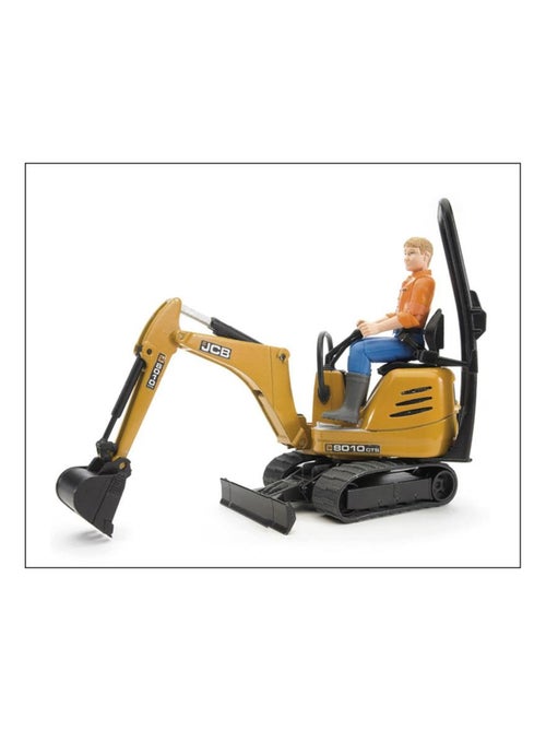 JCB - Micro Pelle 8010 CTS et ouvrier de la construction - Kiabi