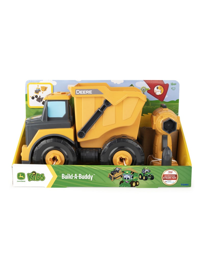 Je construis mon camion-benne dès 18 mois Orange - Kiabi