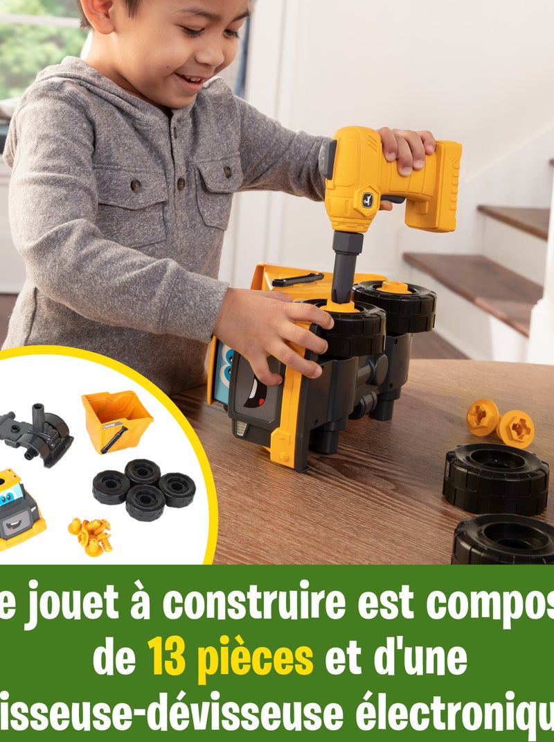 Je construis mon camion-benne dès 18 mois Orange - Kiabi