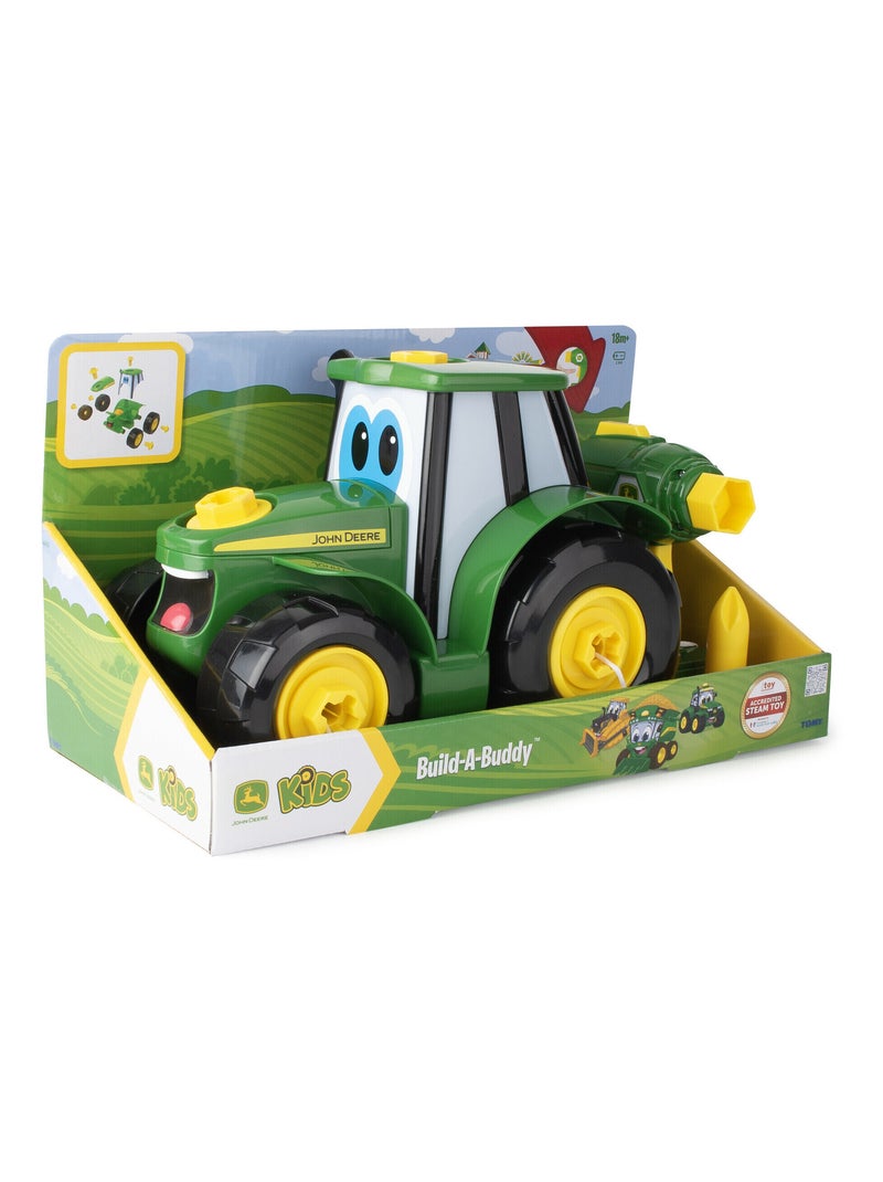 Je construis mon tracteur johnny - dès 18 mois Vert - Kiabi
