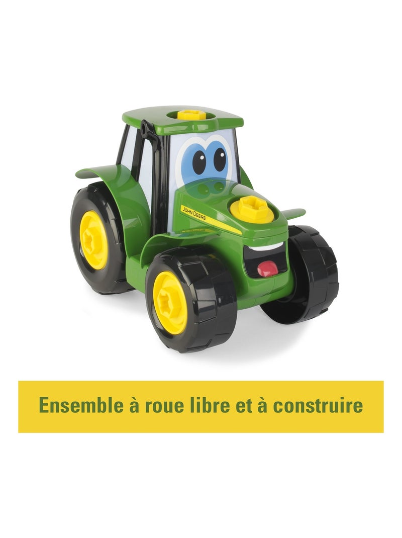 Je construis mon tracteur johnny - dès 18 mois Vert - Kiabi