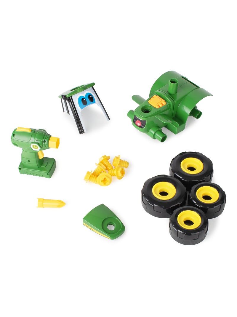Je construis mon tracteur johnny - dès 18 mois Vert - Kiabi
