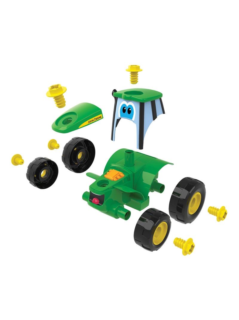 Je construis mon tracteur johnny - dès 18 mois Vert - Kiabi