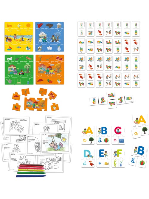Je Rentre à La Maternelle Petit Ours Brun - Educa Borras - Kiabi Je Rentre à La Maternelle Petit Ours Brun - Educa Borras - Kiabi