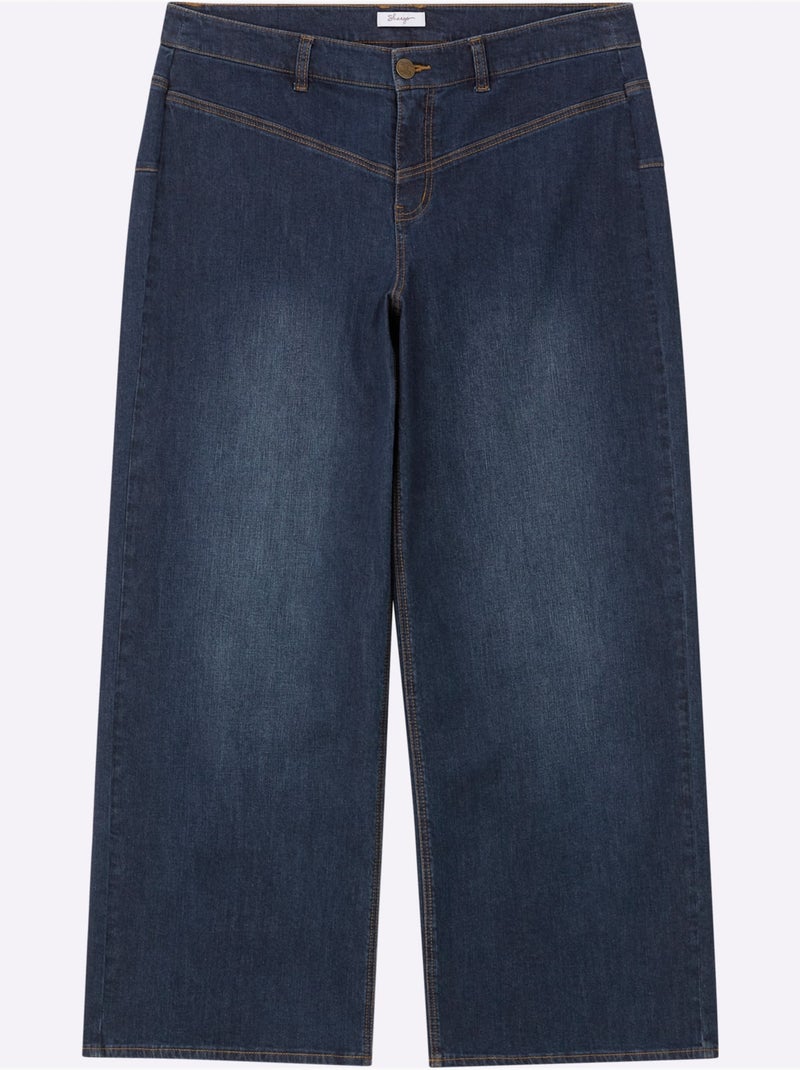 Jean - Taille Standard - Sheego Bleu foncé - Kiabi