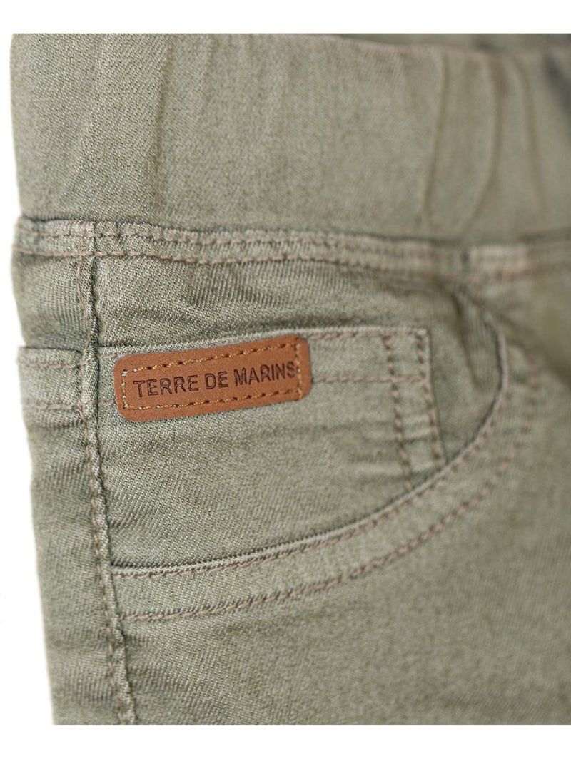 Jean - Terre de Marins Kaki - Kiabi