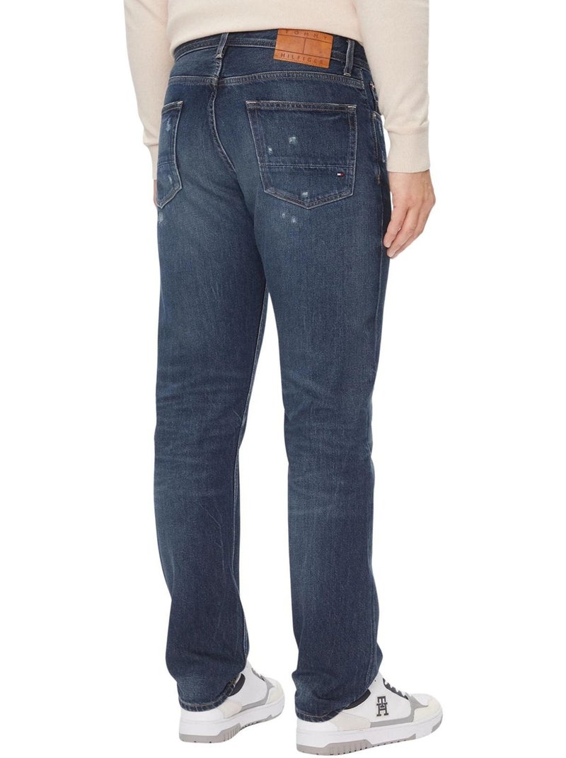 Jean - tommy hilfiger Bleu foncé - Kiabi