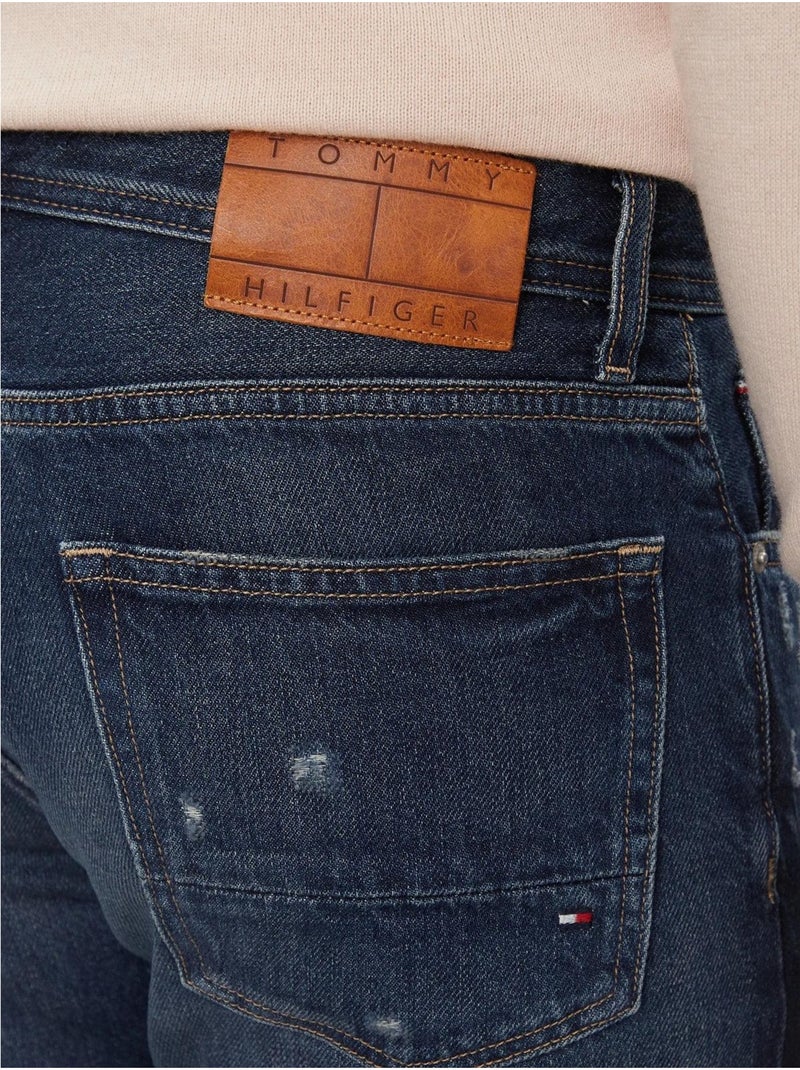 Jean - tommy hilfiger Bleu foncé - Kiabi