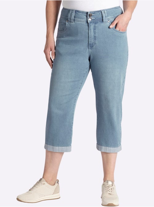 Jean 3/4 - Taille Standard - Sheego - Kiabi Jean 3/4 - Taille Standard - Sheego - Kiabi