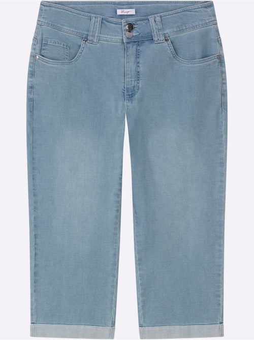 Jean 3/4 - Taille Standard - Sheego - Kiabi Jean 3/4 - Taille Standard - Sheego - Kiabi