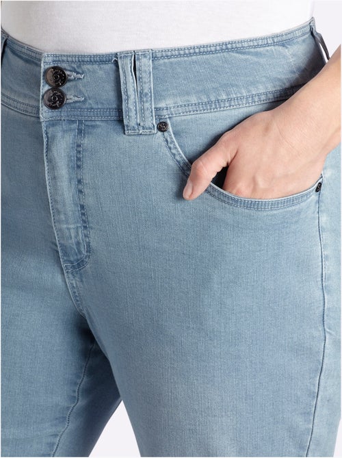 Jean 3/4 - Taille Standard - Sheego - Kiabi Jean 3/4 - Taille Standard - Sheego - Kiabi