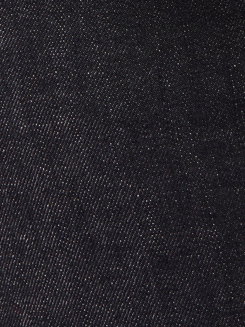 Jean 5 poches, 3 statures - Damart Noir - Kiabi