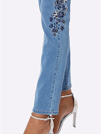 Jean 5 Poches Avec Coton - Taille Standard - Helline