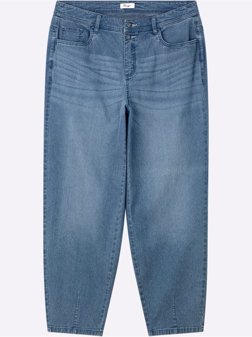 Jean 5 Poches Bas De Jambe Confortable - Taille Standard - Sheego - Kiabi