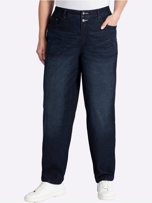 Jean 5 Poches Bas De Jambe Confortable - Taille Standard - Sheego - Kiabi