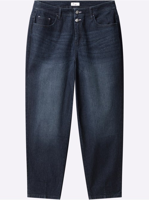 Jean 5 Poches Bas De Jambe Confortable - Taille Standard - Sheego - Kiabi