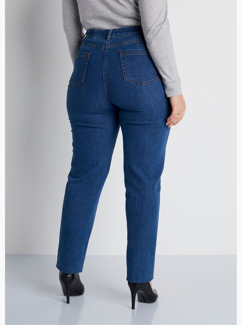 Jean 5 poches ceinture extensible coton stretch - Afibel - Kiabi