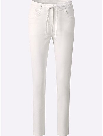Jean 5 Poches Coulisse Et Lien à Nouer - Taille Standard - helline